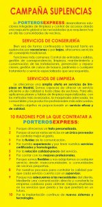 Servicios de conserjería y limpieza